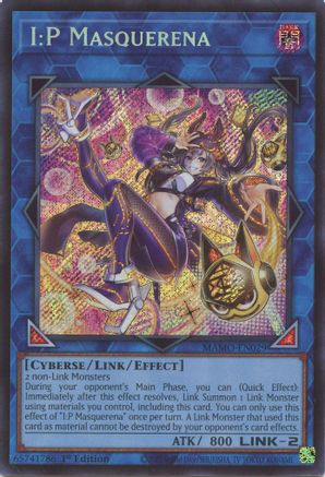 I:P Masquerena (Secret Rare) [MAMO-EN029] - Magnificent Monsters 1st Edition - Secret Rare