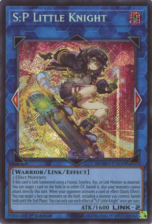 S:P Little Knight (Secret Rare) [MAMO-EN030] - Magnificent Monsters 1st Edition - Secret Rare