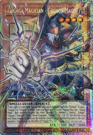 Gagaga Magician - Gagaga Magic (Starlight Rare) (Extended Art) [MAMO-EN011] - Magnificent Monsters 1st Edition - Starlight Rare