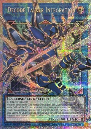 Decode Talker Integration (Starlight Rare) (Extended Art) [MAMO-EN016] - Magnificent Monsters 1st Edition - Starlight Rare