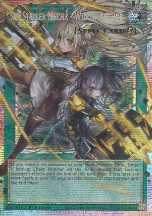 Sky Striker Mecha - Widow Anchor (Starlight Rare) [MAMO-EN019] - Magnificent Monsters 1st Edition - Starlight Rare