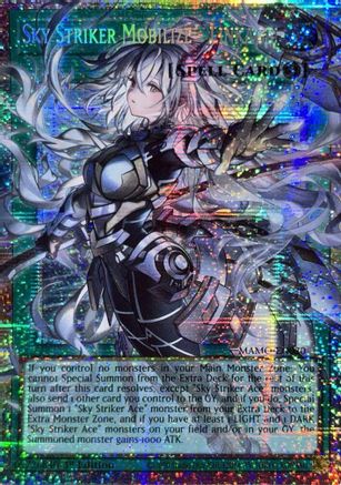 Sky Striker Mobilize - Linkage! (Starlight Rare) [MAMO-EN020] - Magnificent Monsters 1st Edition - Starlight Rare