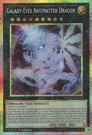 Galaxy-Eyes Antimatter Dragon (Starlight Rare) [MAMO-EN124] - Magnificent Monsters 1st Edition - Starlight Rare