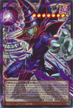 Dark Magician, the Pharaoh's Servant (Extended Art) [MAMO-EN001] - Magnificent Monsters 1st Edition - Ultra Rare