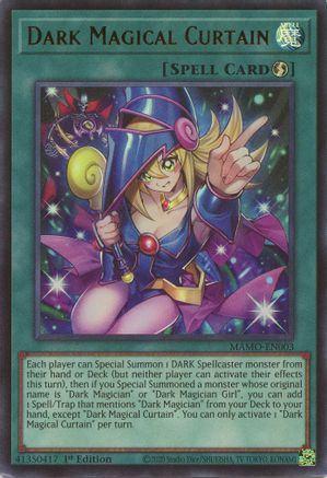 Dark Magical Curtain [MAMO-EN003] - Magnificent Monsters 1st Edition - Ultra Rare