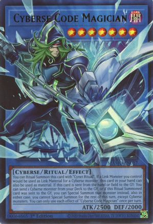 Cyberse Code Magician (Extended Art) [MAMO-EN017] - Magnificent Monsters 1st Edition - Ultra Rare