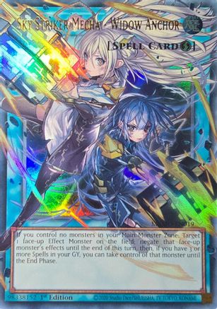 Sky Striker Mecha - Widow Anchor [MAMO-EN019] - Magnificent Monsters 1st Edition - Ultra Rare