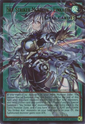 Sky Striker Mobilize - Linkage! [MAMO-EN020] - Magnificent Monsters 1st Edition - Ultra Rare