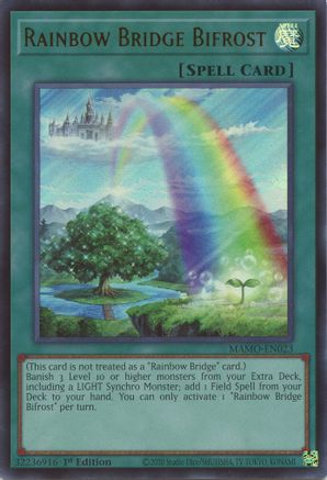 Rainbow Bridge Bifrost [MAMO-EN023] - Magnificent Monsters 1st Edition - Ultra Rare