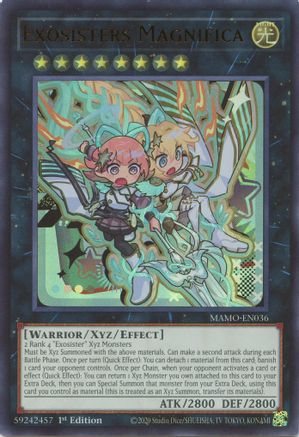 Exosisters Magnifica [MAMO-EN036] - Magnificent Monsters 1st Edition - Ultra Rare