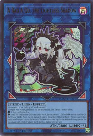 A Bao A Qu, the Lightless Shadow [MAMO-EN038] - Magnificent Monsters 1st Edition - Ultra Rare