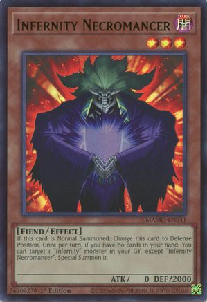 Infernity Necromancer [MAMO-EN041] - Magnificent Monsters 1st Edition - Ultra Rare