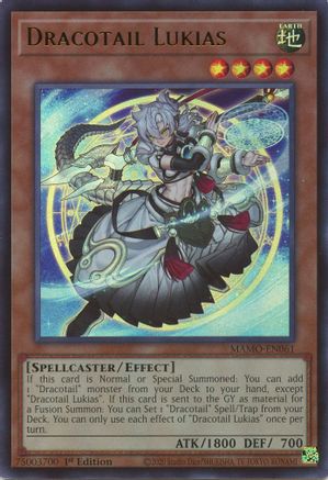 Dracotail Lukias [MAMO-EN061] - Magnificent Monsters 1st Edition - Ultra Rare