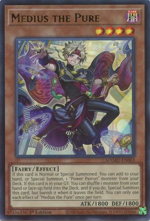 Medius the Pure [MAMO-EN063] - Magnificent Monsters 1st Edition - Ultra Rare