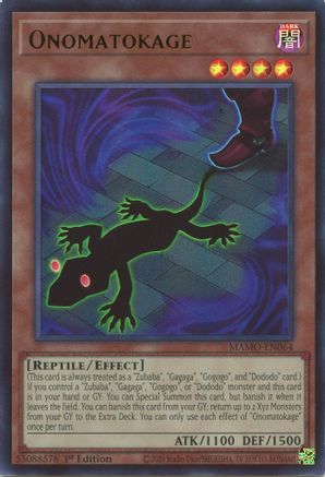 Onomatokage [MAMO-EN064] - Magnificent Monsters 1st Edition - Ultra Rare