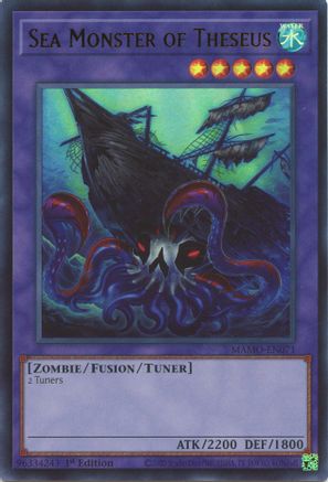 Sea Monster of Theseus [MAMO-EN071] - Magnificent Monsters 1st Edition - Ultra Rare