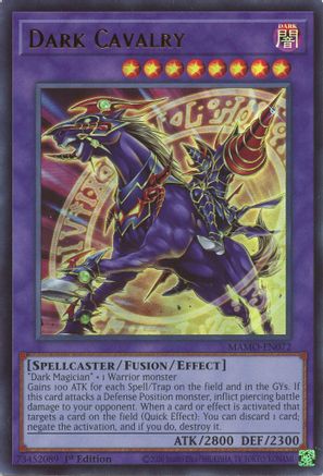 Dark Cavalry [MAMO-EN072] - Magnificent Monsters 1st Edition - Ultra Rare