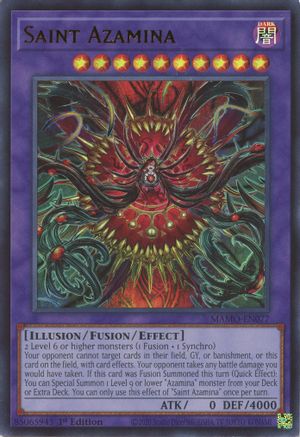 Saint Azamina [MAMO-EN077] - Magnificent Monsters 1st Edition - Ultra Rare