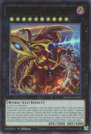 Varudras, the Final Bringer of the End Times [MAMO-EN084] - Magnificent Monsters 1st Edition - Ultra Rare
