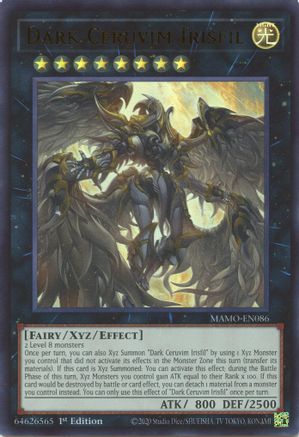 Dark Ceruvim Irisfil [MAMO-EN086] - Magnificent Monsters 1st Edition - Ultra Rare
