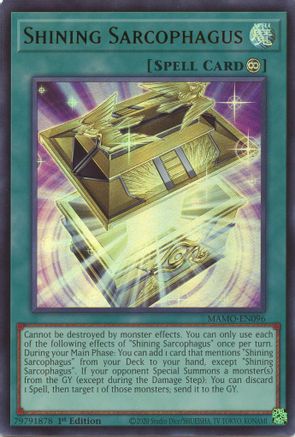 Shining Sarcophagus [MAMO-EN096] - Magnificent Monsters 1st Edition - Ultra Rare