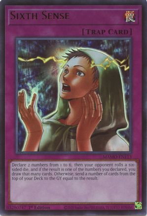 Sixth Sense [MAMO-EN113] - Magnificent Monsters 1st Edition - Ultra Rare