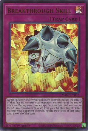 Breakthrough Skill [MAMO-EN115] - Magnificent Monsters 1st Edition - Ultra Rare