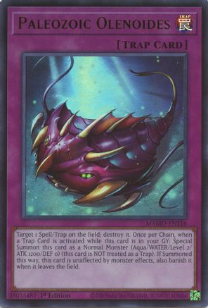 Paleozoic Olenoides [MAMO-EN116] - Magnificent Monsters 1st Edition - Ultra Rare