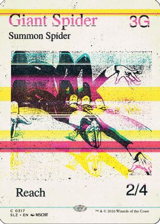 Giant Spider (0317)  (SLZ-196) - [Secret Lair x MSCHF: The Zeta Set]