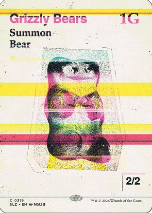 Grizzly Bears (0319)  (SLZ-319) - [Secret Lair x MSCHF: The Zeta Set]