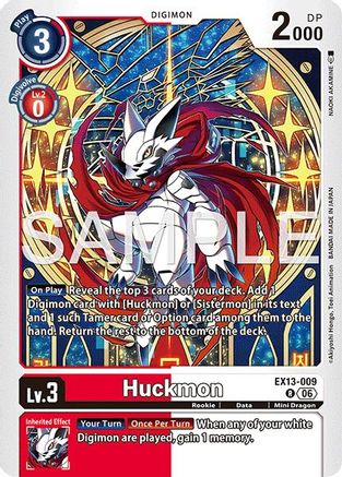 Huckmon (EX13-009) - [Chivalrous XIII] Foil