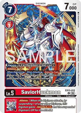 SaviorHuckmon (EX13-012) - [Chivalrous XIII]