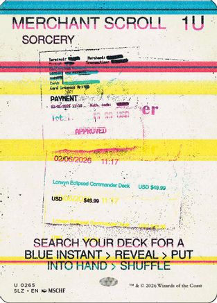 Merchant Scroll (0265)  (SLZ-265) - [Secret Lair x MSCHF: The Zeta Set]