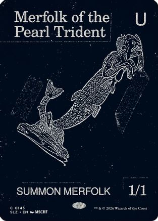 Merfolk of the Pearl Trident (0145)  (SLZ-145) - [Secret Lair x MSCHF: The Zeta Set]