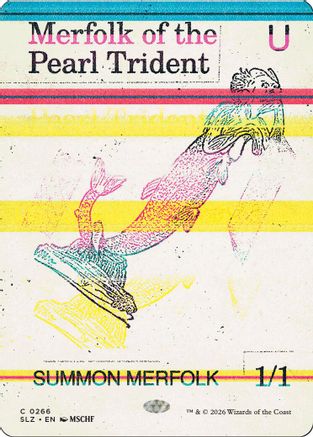 Merfolk of the Pearl Trident (0266)  (SLZ-266) - [Secret Lair x MSCHF: The Zeta Set]