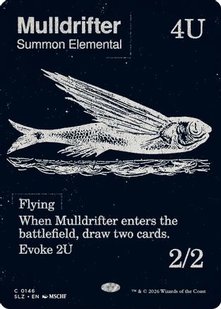 Mulldrifter (0146)  (SLZ-146) - [Secret Lair x MSCHF: The Zeta Set]