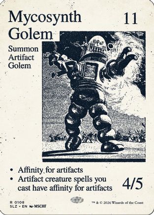 Mycosynth Golem (0108)  (SLZ-108) - [Secret Lair x MSCHF: The Zeta Set]