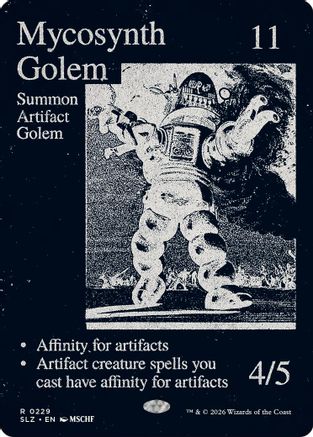 Mycosynth Golem (0229)  (SLZ-229) - [Secret Lair x MSCHF: The Zeta Set]