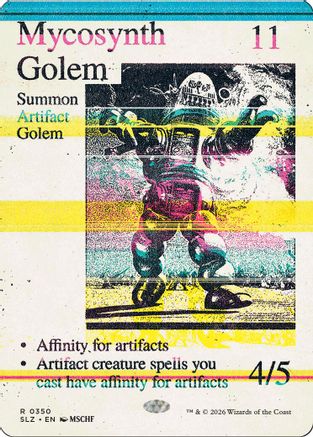 Mycosynth Golem (0350)  (SLZ-350) - [Secret Lair x MSCHF: The Zeta Set]