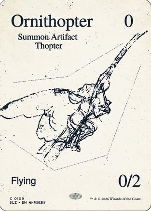 Ornithopter (0109)  (SLZ-109) - [Secret Lair x MSCHF: The Zeta Set]