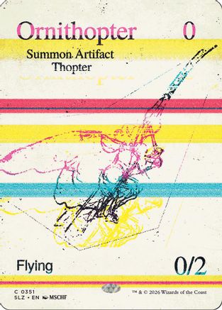 Ornithopter (0351)  (SLZ-351) - [Secret Lair x MSCHF: The Zeta Set]