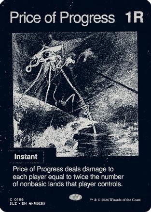 Price of Progress (0186)  (SLZ-186) - [Secret Lair x MSCHF: The Zeta Set]