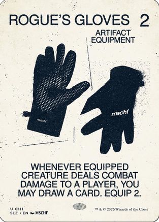 Rogue's Gloves (0111)  (SLZ-111) - [Secret Lair x MSCHF: The Zeta Set]