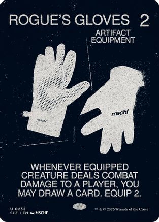 Rogue's Gloves (0232)  (SLZ-232) - [Secret Lair x MSCHF: The Zeta Set]