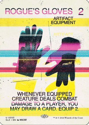 Rogue's Gloves (0353)  (SLZ-353) - [Secret Lair x MSCHF: The Zeta Set]