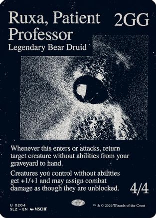Ruxa, Patient Professor (0204)  (SLZ-204) - [Secret Lair x MSCHF: The Zeta Set]