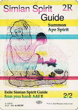 Simian Spirit Guide (0310)  (SLZ-310) - [Secret Lair x MSCHF: The Zeta Set]