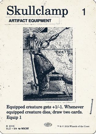 Skullclamp (0113)  (SLZ-113) - [Secret Lair x MSCHF: The Zeta Set]