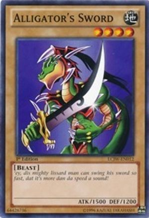 Alligator's Sword [LCJW-EN012] Common - Trinity Hobby