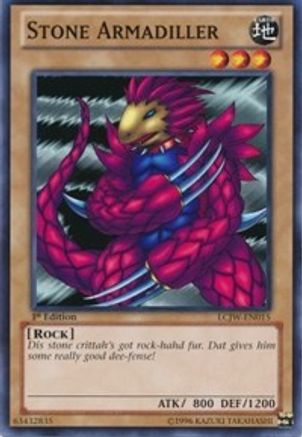 Stone Armadiller [LCJW-EN015] Common - Trinity Hobby